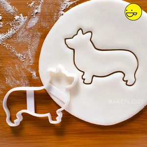 Corgi cookie cutter | Pembroke Welsh corgis dogs treats adopt dog rescue biscuit - Picture 1 of 6