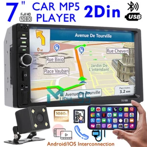 Radio Estereo De Pantalla Para Coche Carro Tactil Doble Din Bluetooth Con Camara - Bild 1 von 21
