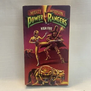 Mighty Morphin Power Rangers High Five VHS Tape Vintage - Picture 1 of 8