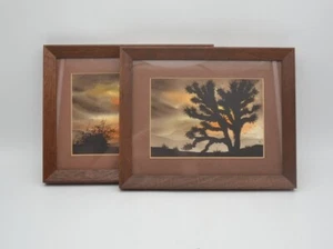 Alice M. Farnsworth Watercolor Paintings, LOT of 2 Arizona Landscapes, 1981-82 - Picture 1 of 13