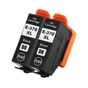 2 cartuchos de tinta negros XL para Epson Expression Photo XP-8505 y XP-8605 - Imagen 1 de 3