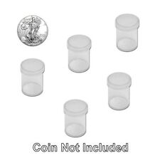 American Silver Eagle-Round Coin Tubes by Whitman, 5 pack