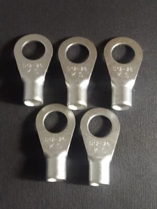 Terminales De Crimpado De Cobre No Aislados Lote De 20 Pcs D-12-25-KS Conector - Imagen 1 de 3