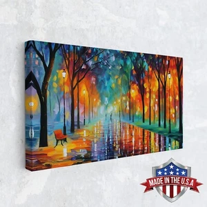 Beneath the Painted Rain Canvas Print for Home Decor, Wall Decor Art Poster - Picture 1 of 10
