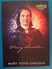 MARY TODD LINCOLN DECISION 2020 POLITICAL TRADING CARDS FIRST LADY PORTRAIT FLP4