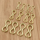 100pcs Brass Sinker Eyes Splay Ring for Carp Fishing Accessories Hair Rig Lead