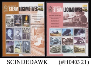 GRENADA - 2004 200yrs OF STEAM LOCOMOTIVES / RAILWAY - 2-MIN/SHT MNH - Picture 1 of 1
