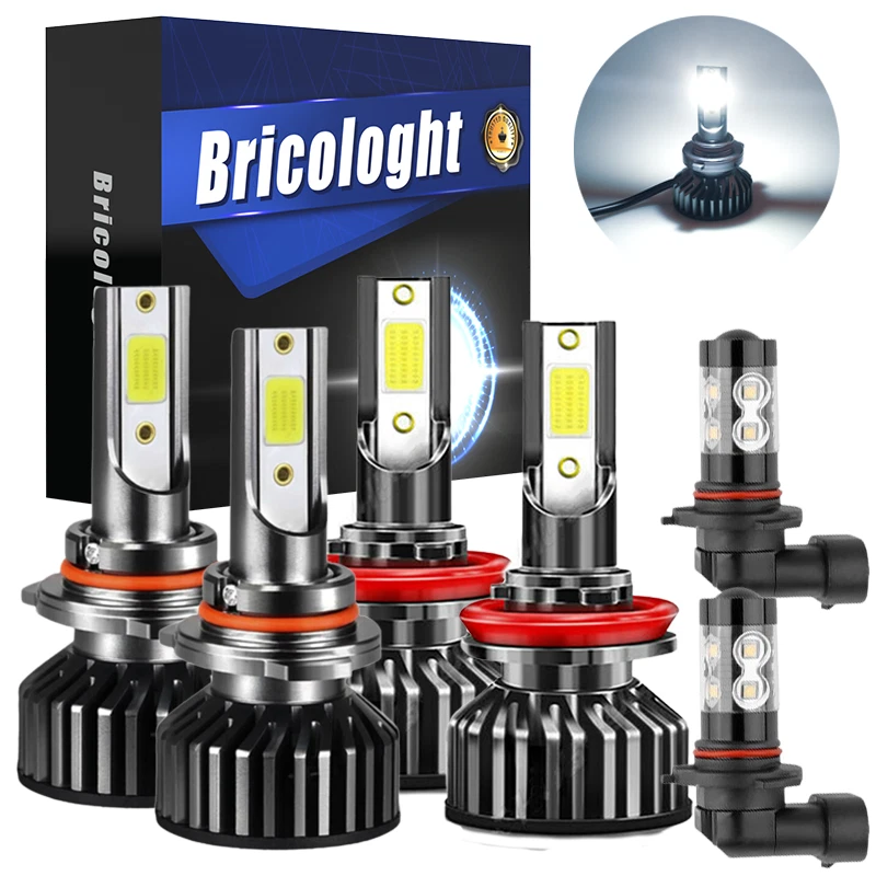 For Dodge RAM 1500 2500 3500 4500 2013 2014 2015 LED Headlight & Fog Light R - Image 1 of 4