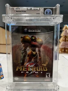 2002 Nintendo GameCube - Metroid Prime WATA Graded 8.0 B+ Brand New Sealed - Picture 1 of 10