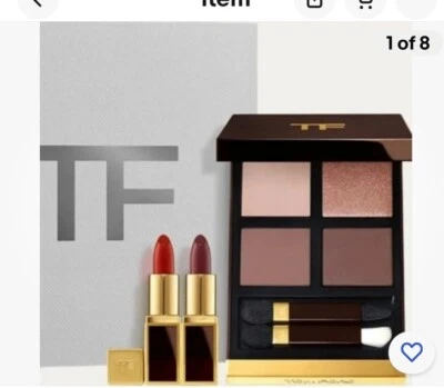 TOM FORD Ojos de Tom y Color de Labios Mini Juego de Lujo AUTÉNTICO J115 Foto 1 de 4