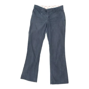 Pantalones chinos Dickies para mujer azul marino ajustados bootcut | Ropa de trabajo de diseñador vintage - Imagen 1 de 3