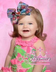 L@@K!! Super Cute CoComelon Theme BIG Hair Bows and Headbands - Picture 1 of 28