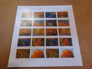 US 2024 MNH IMPERF NDC COLORES OTOÑO 20 SELLOS FOREVER # 5938c - Imagen 1 de 1