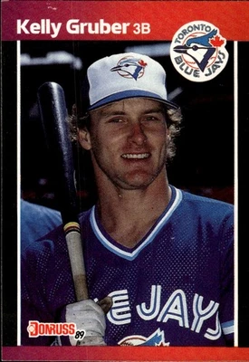 1989 Donruss #113 Kelly Gruber [GOATCARDS] - Image 1 of 2
