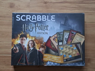 MATTEL GAMES Harry Potter Scrabble Board Game Limited Edition 2016 NEW SEALED - Image 1 of 4