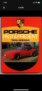 PORSCHE PAST & PRESENT, JENKINSON, NEW 1983 HC - Picture 1 of 1