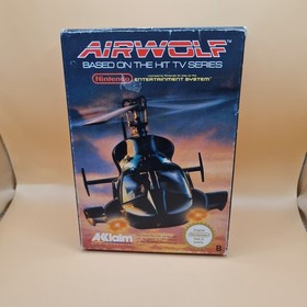 Nintendo NES Spiel - Airwolf - OVP mit Anleitung