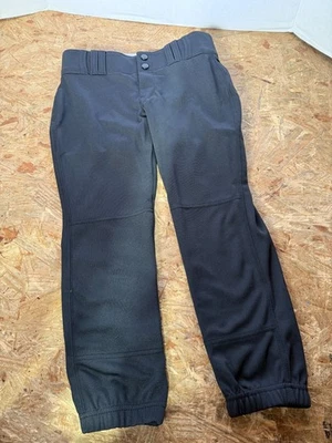 CHAMPRO Girls' Standard Softball Pants, Black, Large NEW with tags - Image 1 of 3