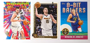 2025 Topps Flagship Basketball Nikola Jokic + Power Players + 8-Bit Ballers - Picture 1 of 2