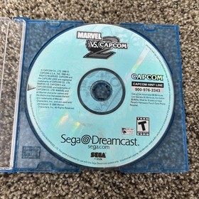 Marvel vs. Capcom 2 (Sega Dreamcast, 2000) Authentic ** Disc Only * TESTED **