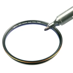 Filtro Notturno Naturale, Filtro Inquinamento Luminoso 49/52/55/58/62/67/72/77/82mm - Foto 1 di 20