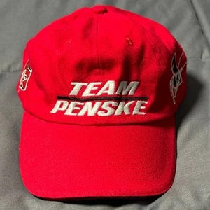 Team Penske Red Adjustable Strap Hat #3 & #6 - Picture 1 of 6