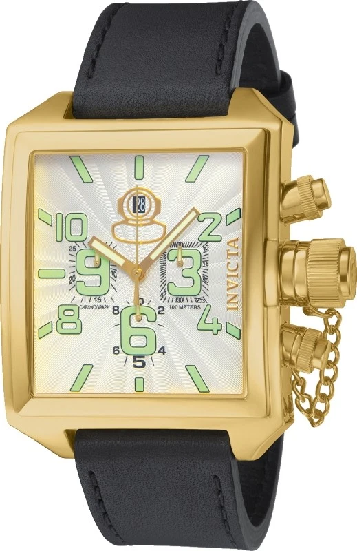 RARE Invicta Men's 14045 Russian Diver Signature Chrono Silver Dial SWISS Watch - Image 1 of 1