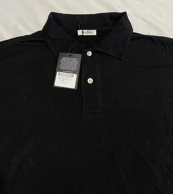 Camisa Polo Buck Mason Para Hombres Talla M Japonesa De-lujo Algodón Lino Manga Corta Nueva con Etiquetas Foto 1 de 4