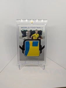 2025 Futera Incredible ZINCHENKO Ukraine Arsenal Matchworn Patch One Of One #1/1 - Picture 1 of 2