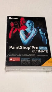 COREL PAINTSHOP PRO 2019 ULTIMATE PAINT SHOP PRO WINDOWS 10, 8 & 7 Photoshop - Picture 1 of 4