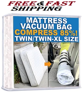 Colchón Bolsa de Aspiradora para Mudanza, Colchón Sellado al Vacío Tamaños Surtidos, Colores  - Imagen 1 de 7