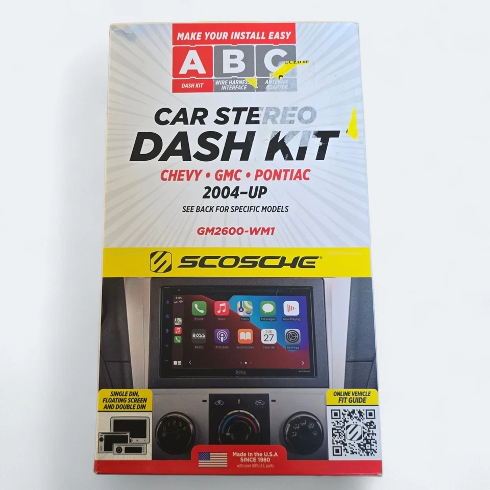 Kit de tablero estéreo para automóvil Scosche GM2600-WM1 Foto 1 de 1