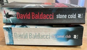 David Baldacci Books Bundle 2 The Camel Club Series Crime Thriller Suspense - Foto 1 di 5