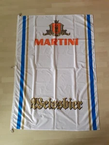 Werbeplakat, Werbung, Deko für Kneipe, Martini Weissbier, Kamenz-Fahnen - Bild 1 von 4
