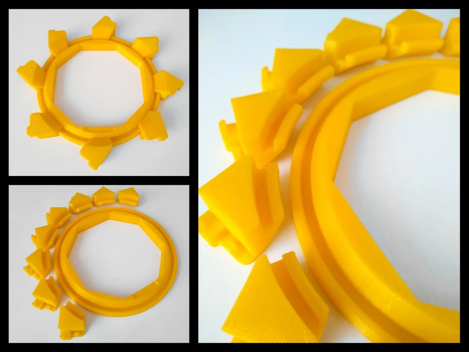 Umbau Kit Rund - Erweiterungsadapter für 8 Spieler - Looping Louie Tuning - Bild 1 von 3