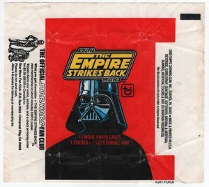 Star Wars Episode V Trading Cards 1st Series Wrapper 1980 Topps VERY NICE - Picture 1 of 1