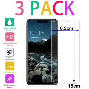 Pack de 3 protectores de pantalla de vidrio templado Gorilla para Huawei Nova 3/3i cubierta - Imagen 1 de 9
