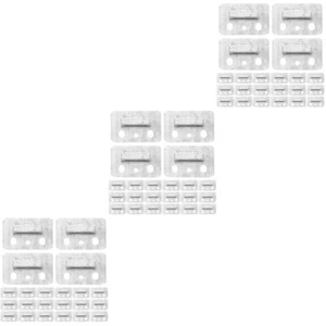 3 Count Gusset Plate Fixing Piece Furniture Clip Clamps Drawer Buckle - Picture 1 of 12