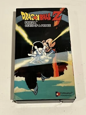 Dragon Ball Z Frieza Death Of A Prince VHS Video Tape Anime DBZ Dragonball - Image 1 of 4
