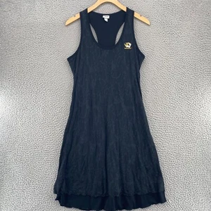 Mizzou Dress Womens Large Black A Line Athletic Tank BiB Chiliwear Mini Stretch - Picture 1 of 11
