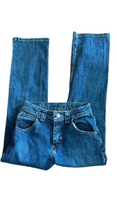 Pantalones de mezclilla Wrangler para niño talla 12 regular azul cintura ajustable - Imagen 1 de 5