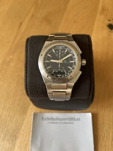 Orologio Uomo IWC Ingenieur Cronografo Black Dial Acciaio Automatico Ref. IW372501 - Foto 1 di 9