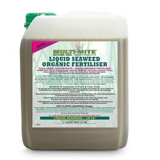 Multi Mite 10 Ltr Organic Liquid Seaweed Concentrate All Plant Feed Fertiliser