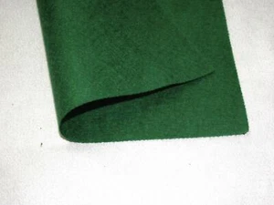 Acrylic Felt Baize Craft/Poker Fabric Material - BOTTLE OLIVE GREEN - Picture 1 of 1