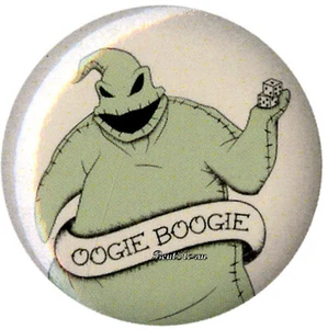 Disney Pesadilla antes de Navidad Oogie Boogie Dados 1 1/4" Botón Pin Dije NUEVO - Imagen 1 de 1