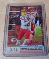 2023 Prestige Time Stamped Gold #TS-3 Patrick Mahomes II 23/75