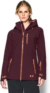 Under Armour Giacca da Snowboard Donna Nimbus GORE-TEX Pro Shell, Vino, TagliaMEDIU - Foto 1 di 3