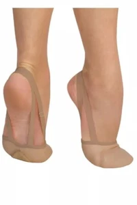 DANCE SLIPPERS ANGELO LUZIO 621 A JTN Tan Nude Brown Color ADULT SIZE 4 - Picture 1 of 4