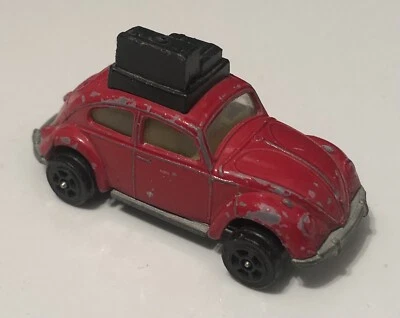 CORGI JUNIORS WHIZZWHEELS VW KÄFER MODELLAUTO 1:60 VOLKSWAGEN 1300 ROT 3396/69 - Bild 1 von 4