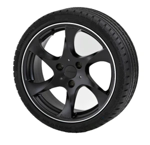 Lorinser Speedy Smart Fortwo 451 Black Matte Black Complete Wheels Summer Tyre - Picture 1 of 4